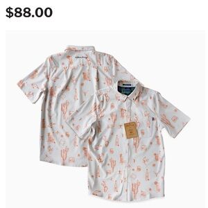 Men’s Tito's X William Murray Hometown Men's Button Down, Texas, size Medium